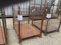 MOD Steel Stacking Stillage W/ Removable Posts & Sides