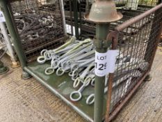 Q41 UNISSUED GALVANISED STEEL WINCHING ANCHORS FROM MOD