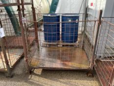 Steel Stacking Stillage W/ Removable Posts & Sides.