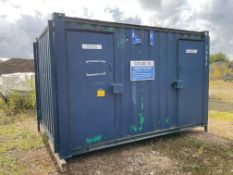 Male / Female Dual Compartment Toilet Block