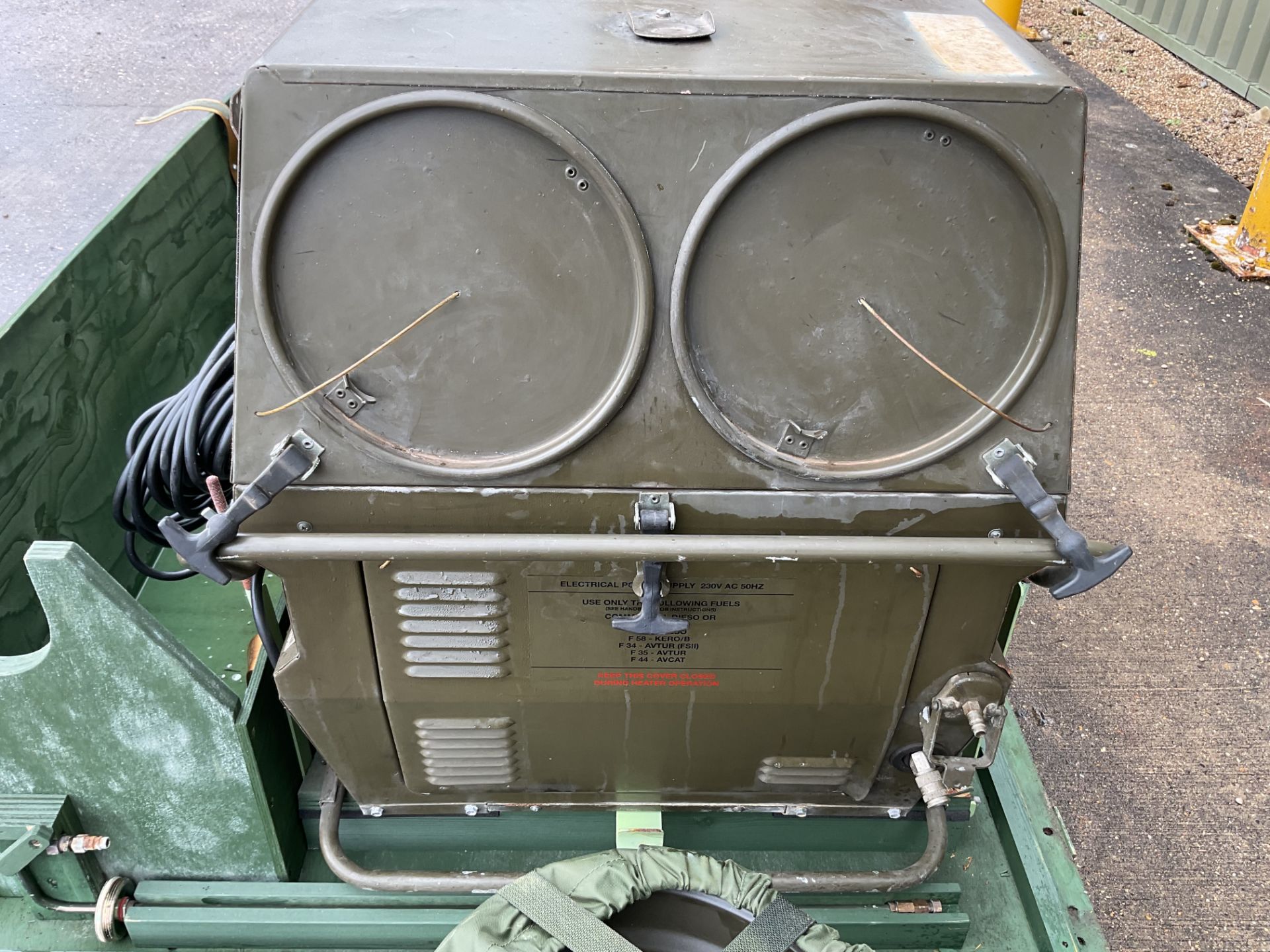 Dantherm VAM 40 Portable Workshop / Building Heater 230V c/w Accessories as shown - Image 11 of 43