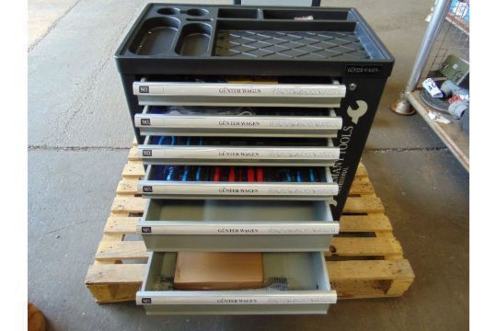 New Unused 6 Drawer Tool Cabinet inc 220Pcs Tools - Image 2 of 15