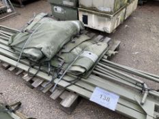 1X PALLET OF MAN 4X4 HOOPS AND CANVAS