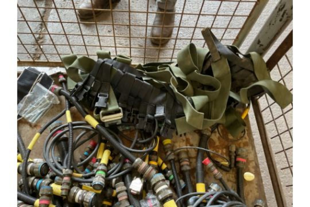1 x Stillage of radio leads, straps etc. - Image 3 of 4