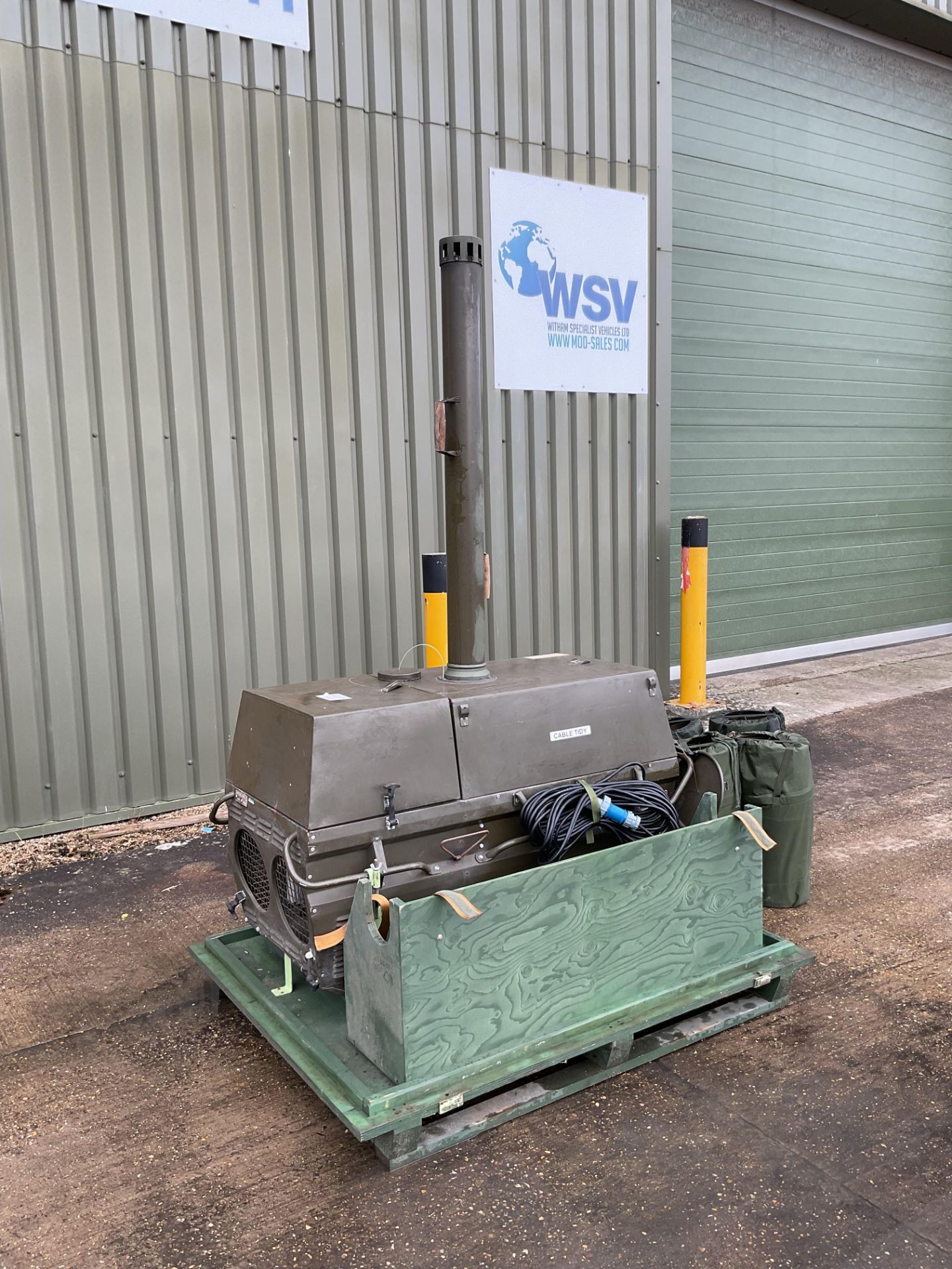 Dantherm VAM 40 Portable Workshop / Building Heater 230V c/w Accessories as shown - Image 2 of 43