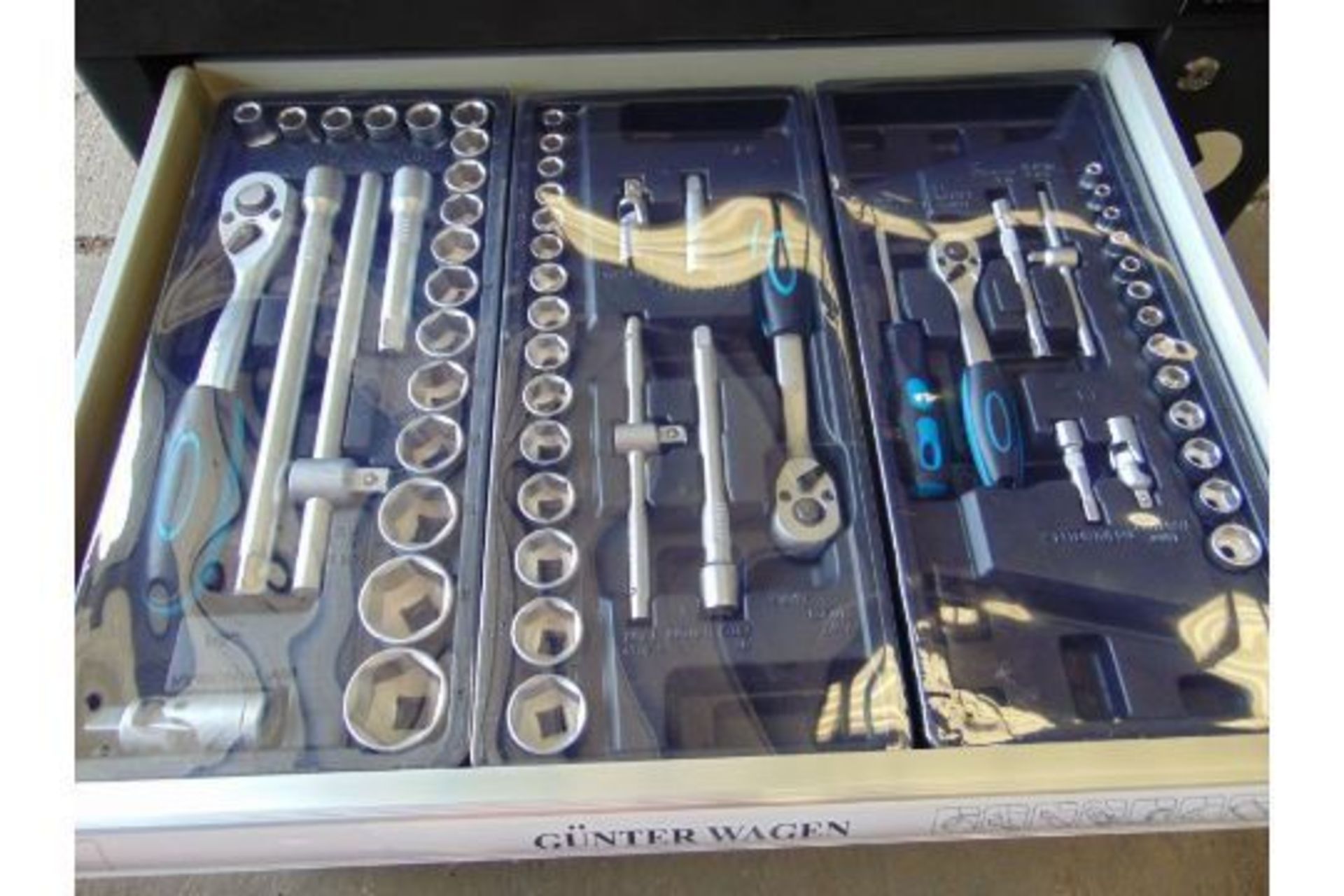 New Unused 6 Drawer Tool Cabinet inc 220Pcs Tools - Image 9 of 15