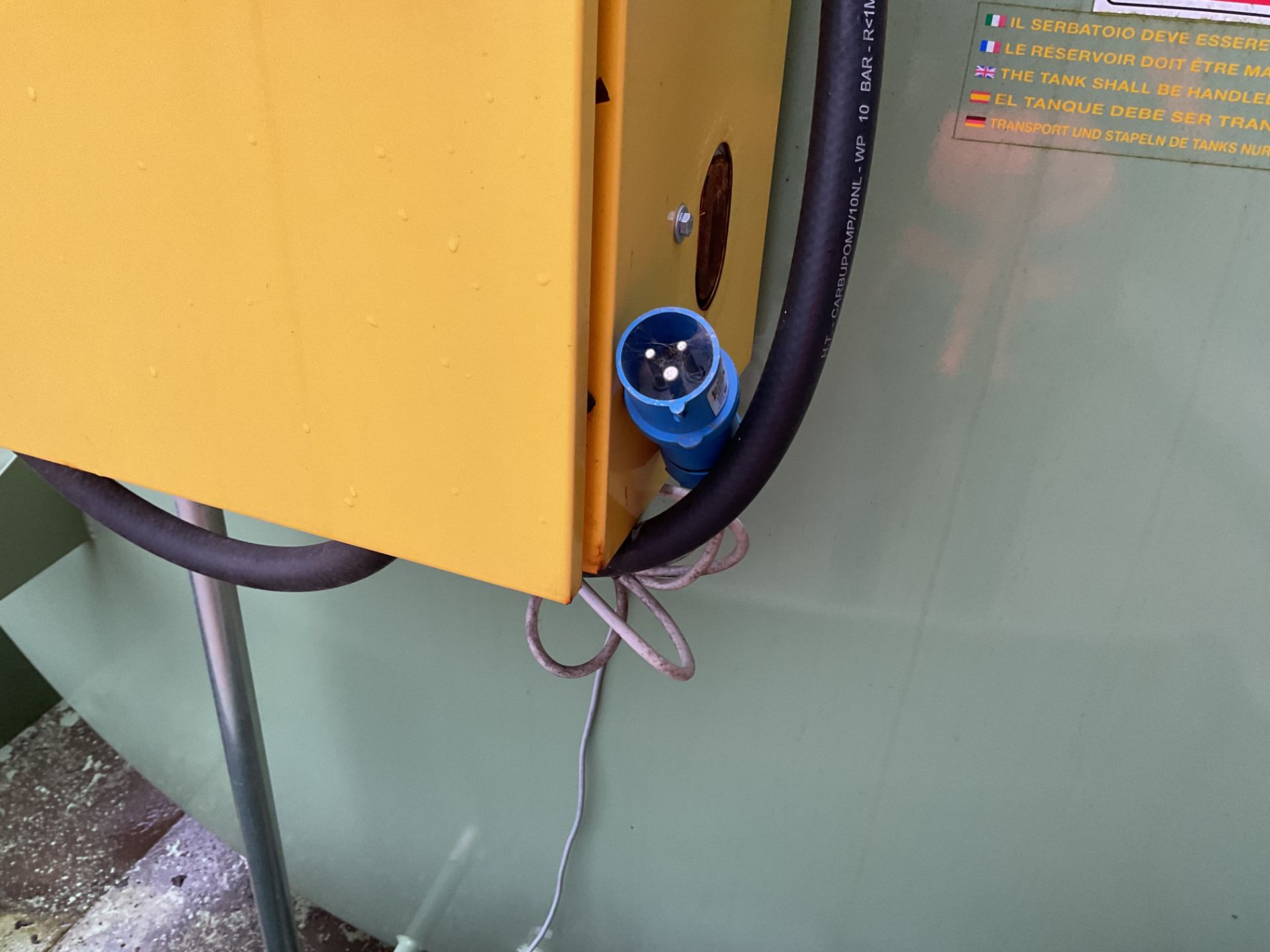UNUSED Emiliana Serbatoi TF9/50 8995 litre BUNDED Diesel Fuel Tank C/w Pump Etc. - Image 8 of 13