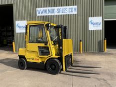 .Hyster H2.5FT Diesel Fork Lift Truck From MOD 934 Hours Only FROM MOD