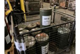 12 x OEP-80, A high performance extreme pressure gear Oil 25L oil from MoD Store