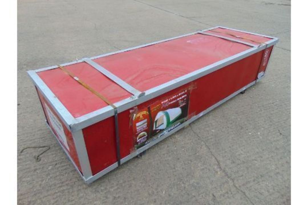 You are bidding on a Heavy Duty Storage Building 20'W x 30'L x 12' H P/No 203012R. - Image 2 of 3