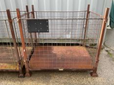 MOD Steel Stacking Stillage W/ Removable Posts & Sides