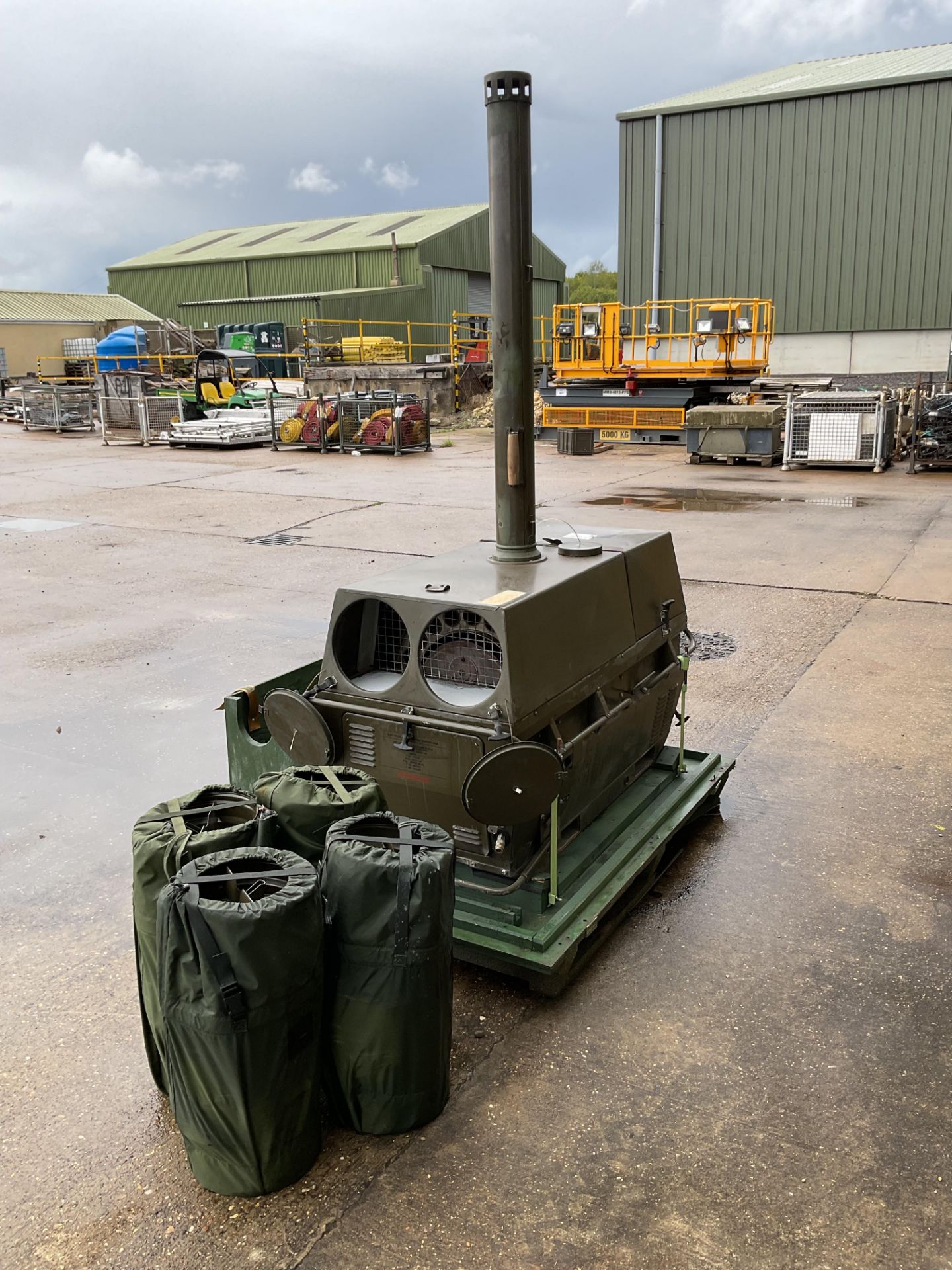 Dantherm VAM 40 Portable Workshop / Building Heater 230V c/w Accessories as shown - Image 5 of 43