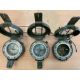 3 x Stanley London British Army Brass Prismatic Compass Nato Markings - Image 3 of 5