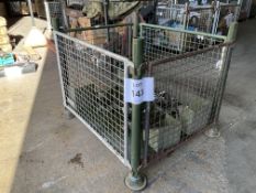 4 X VEHICLE 7.62 GPMG PINTLE MOUNTS C/W CATCHER BOXES.