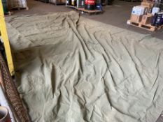 20ft x 14ft Tarpaulin Vehicle Sheet Unissued from MoD