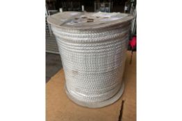 1 DRUM OF MARINE ROPE FIBROUS 22 12 kgs FROM MOD RESERVE STORES.