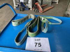 2 Land Rover 1.5m 2000KGs Winching Straps