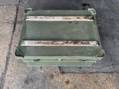 1 x Zarges Aluminium Type Water Proof Equipment Case c/w Handles etc