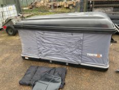 Tent Box Classic Pop Up Tent for Vehicle Roof/Trailer. C/w Ladder And Fixing Frame For Trailer.