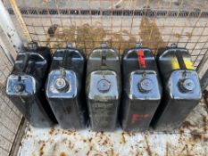 5 x 20L British Army Water Cans