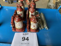 6X Land Rover Hydraulic Jacks from MOD