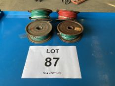 4X Rolls of genuine Ripaults Vehicle Electrical Harness Wire