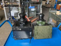 2 x Land Rover Wing Boxes c/w Base and TUAM's