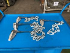 4 x New Unissued Platipus Load Anchors, Winching etc
