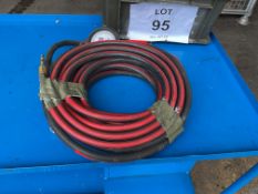 SCHRADES TYRE INFLATOR AND AIR LINE FROM MOD