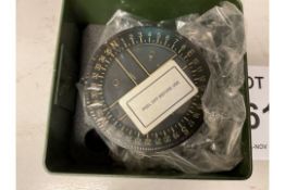 Unissued SIRS Navigation Type 671 Canoe Compass, SAS AND SBS use Original case