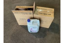 2 x Boxes 2 per box of Cleenol MoD Floor Polish 5L, from MoD Store