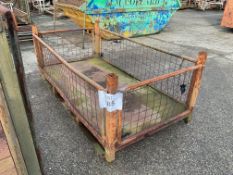 Large MoD Heavy Duty Short Stillage with Removable Sides and Fixed Corner posts