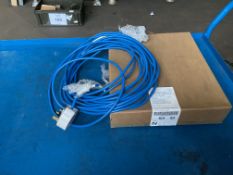 2 x New Unissued 240 Volt 40ft Extension Leads Original Packing