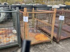 Large MoD Heavy Duty Stillage with Removable Sides and Fixed Corner posts