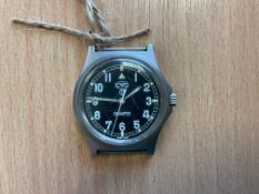 CWC W10 British Army Service Watch, Nato Marks, Date 1997