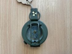 V.Nice Stanley London British Army BRASS Prismatic Compass, Nato Marks
