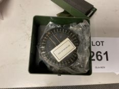 Unissued SIRS Navigation Type 671 Canoe Compass, SAS AND SBS use Original case