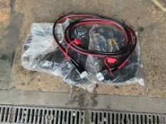4 x New Unissued Vehicle Inter start Power Leads from MoD
