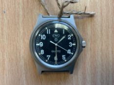 V.Rare CWC Fat Boy W10 British Army Service Watch, Nato Marks, Date 1983