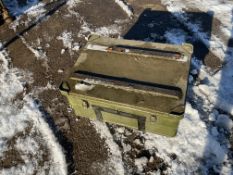 A1 Aluminium Zarges Type Stacking Waterproof Transit Case, MoD Reserve Stock