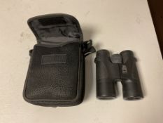 PYSOR E8 X 42 Last British Army Binos Nato Marks in Case