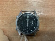Seiko Gen 1 Pilots Chrono RAF Harrier Force Issue, Nato Marks, Date 1988
