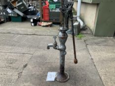 LOVELY ANTIQUE CAST IRON WATER PUMP