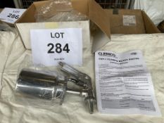 NEW UNISSUED HODGE CLEMCO SAND BLAST PISTOL FROM MOD ORIGINAL PACKING