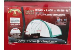 Heavy Duty Storage Building 30Ft x 40Ft x 15Ft - R