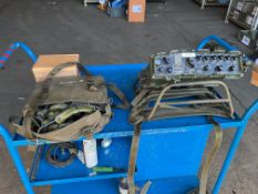 Clansman UK/RT 320 HF Transmitter Receiver c/w 2 Spare Batteries and Accessories