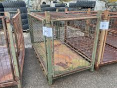 Large MoD Heavy Duty Stillage with Removable Sides and Fixed Corner posts