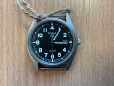 Unissued Pulsar British Army Service Watch, Nato Marks, Date Adjust, Date 1999