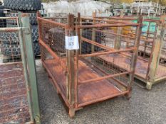 Large MoD Heavy Duty Stillage with Removable Sides and Fixed Corner posts