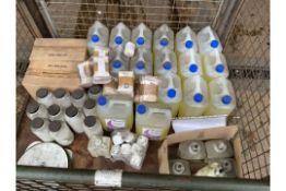 1 x Stillage of Hand Cleaner Surface Cleaners, Velcro etc